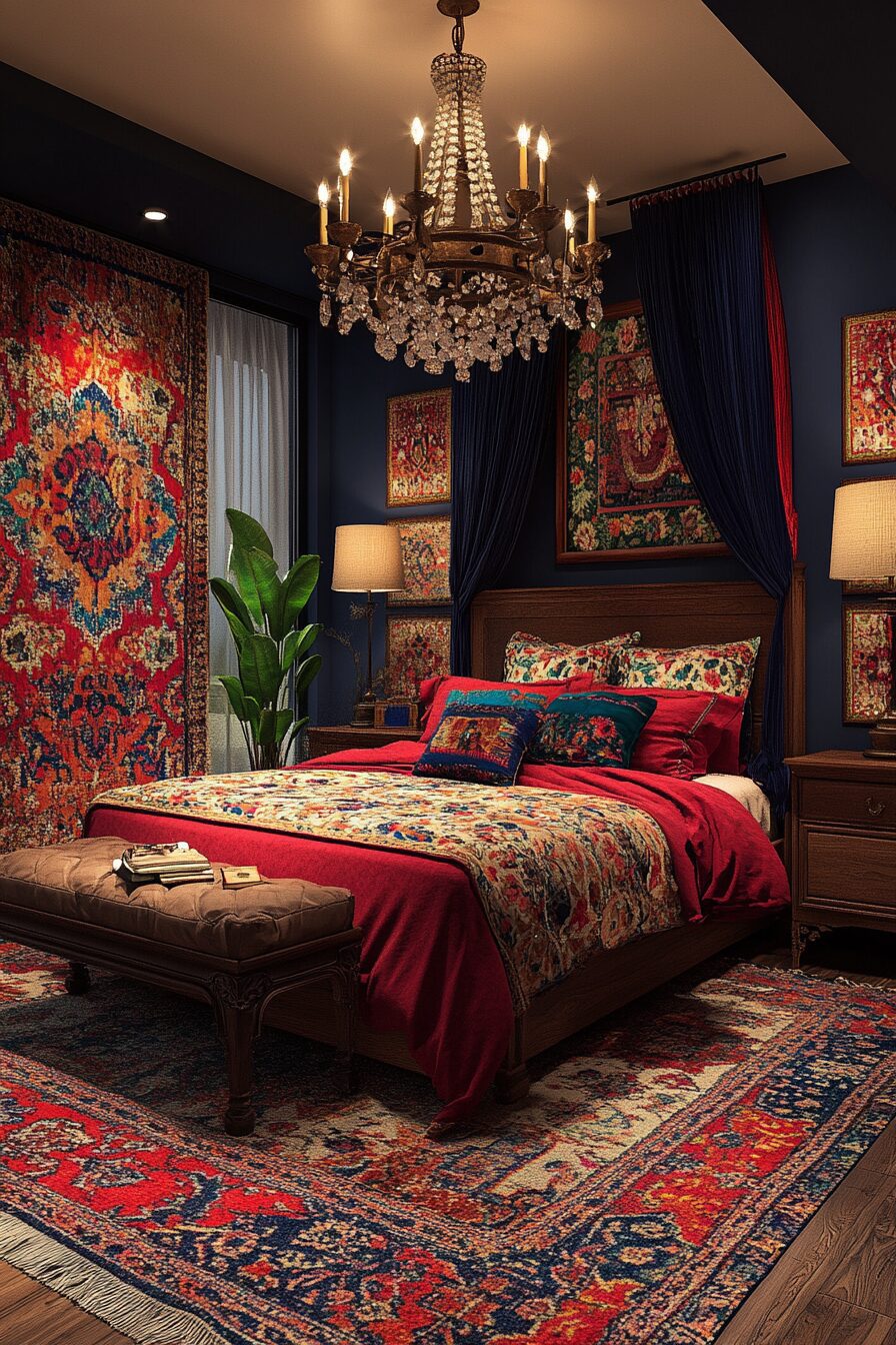 29 Eclectic Boho Bedroom Ideas That Embrace Vibrant Colors and Textures 8 Eclectic Boho Bedroom