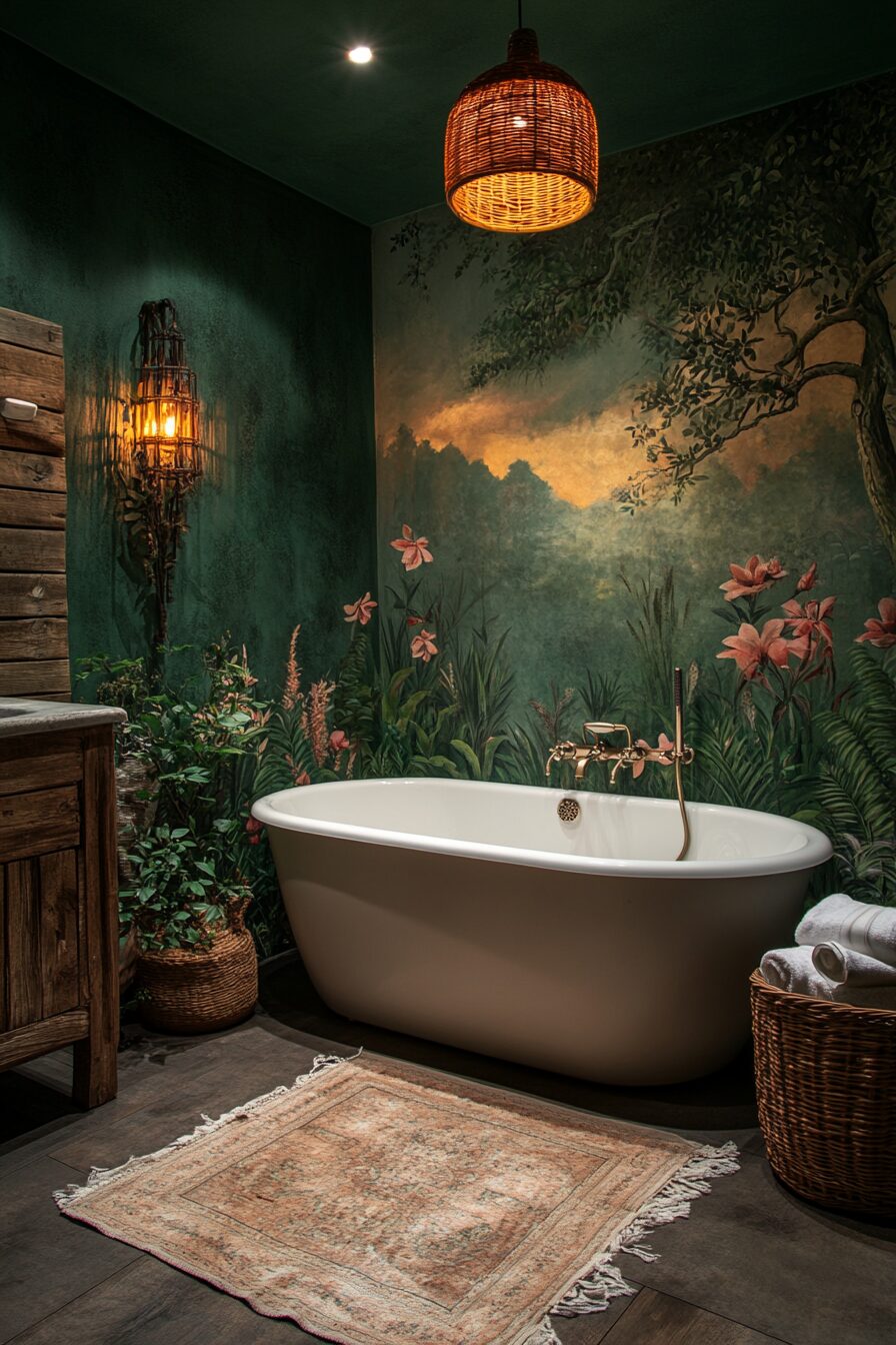 29 Green Bathroom Ideas to Create a Serene and Beautiful Bathroom Environment 8 green bathroom