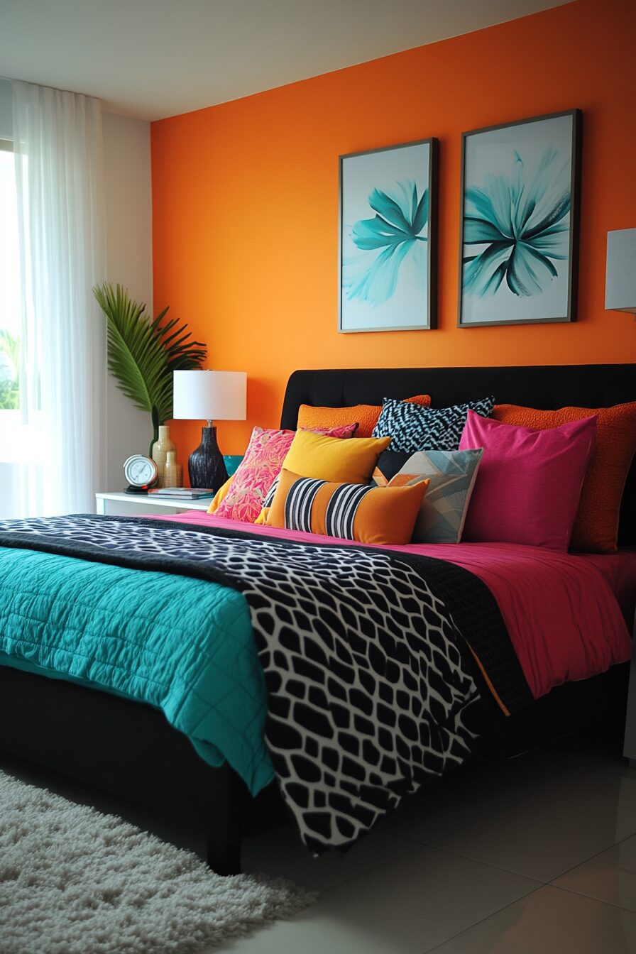 29 Colorful Eclectic Bedroom Ideas to Bring Joy and Energy into Your Home 8 Colorful Eclectic Bedroom
