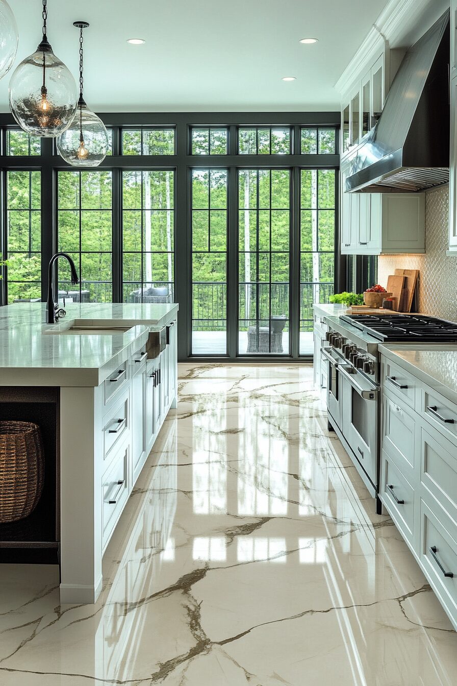 29 Kitchen Flooring Ideas That Will Inspire Your Next Renovation 9 kitchen flooring ideas