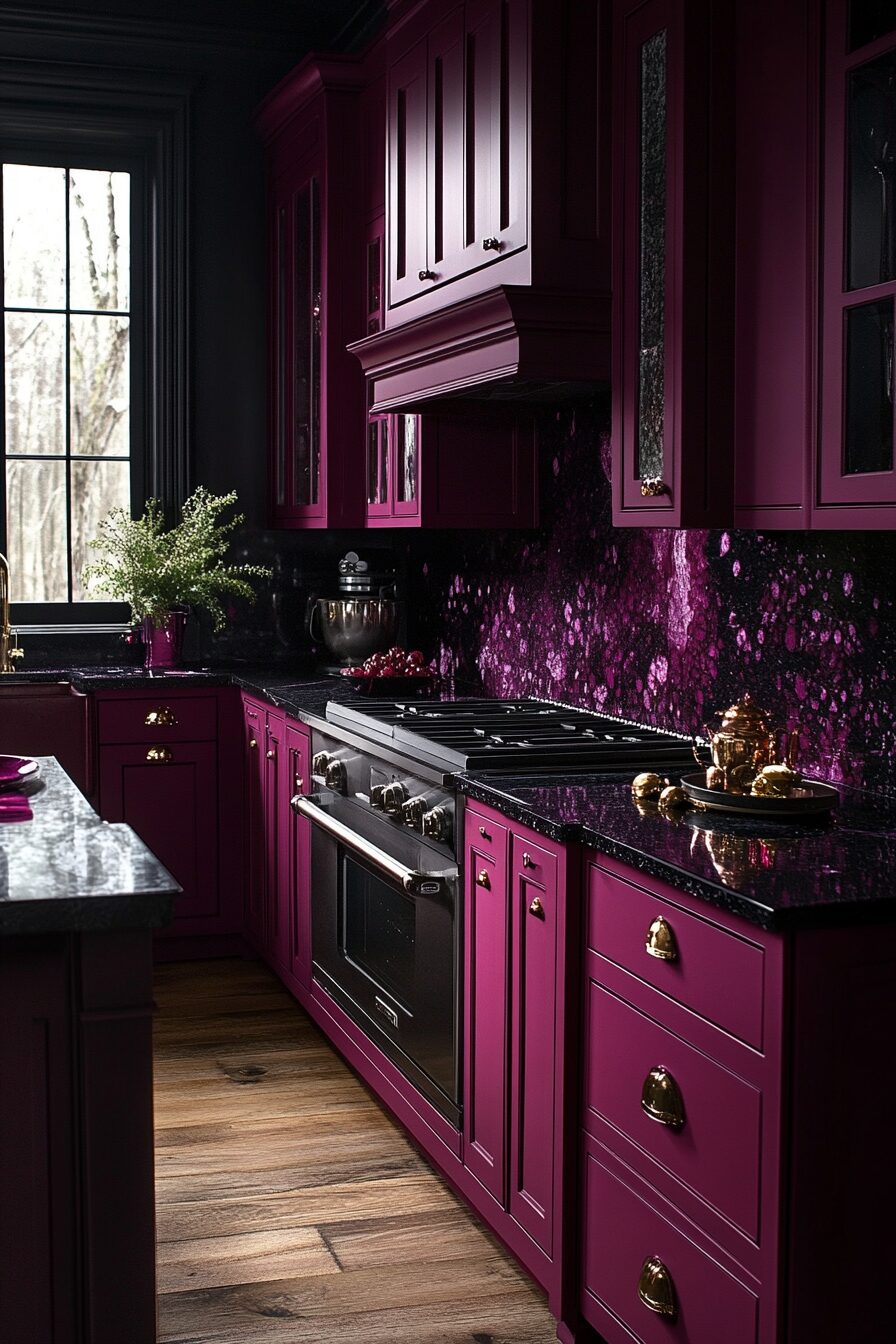 19 Red Kitchen Cabinets to Create a Bold and Beautiful Centerpiece in Your Home 9 red kitchen cabinets