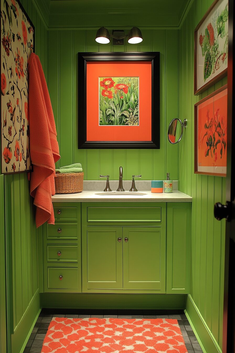 29 Green Bathroom Ideas to Create a Serene and Beautiful Bathroom Environment 9 green bathroom