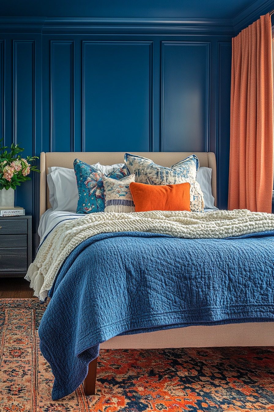 29 Small Maximalist Bedroom Ideas for a Fun and Eclectic Bedroom Makeover 21 Small Maximalist Bedroom