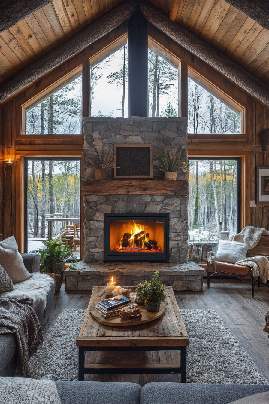 29 Little Cabin Living Room Ideas to Design a Beautiful and Functional Retreat 14 little cabin living room