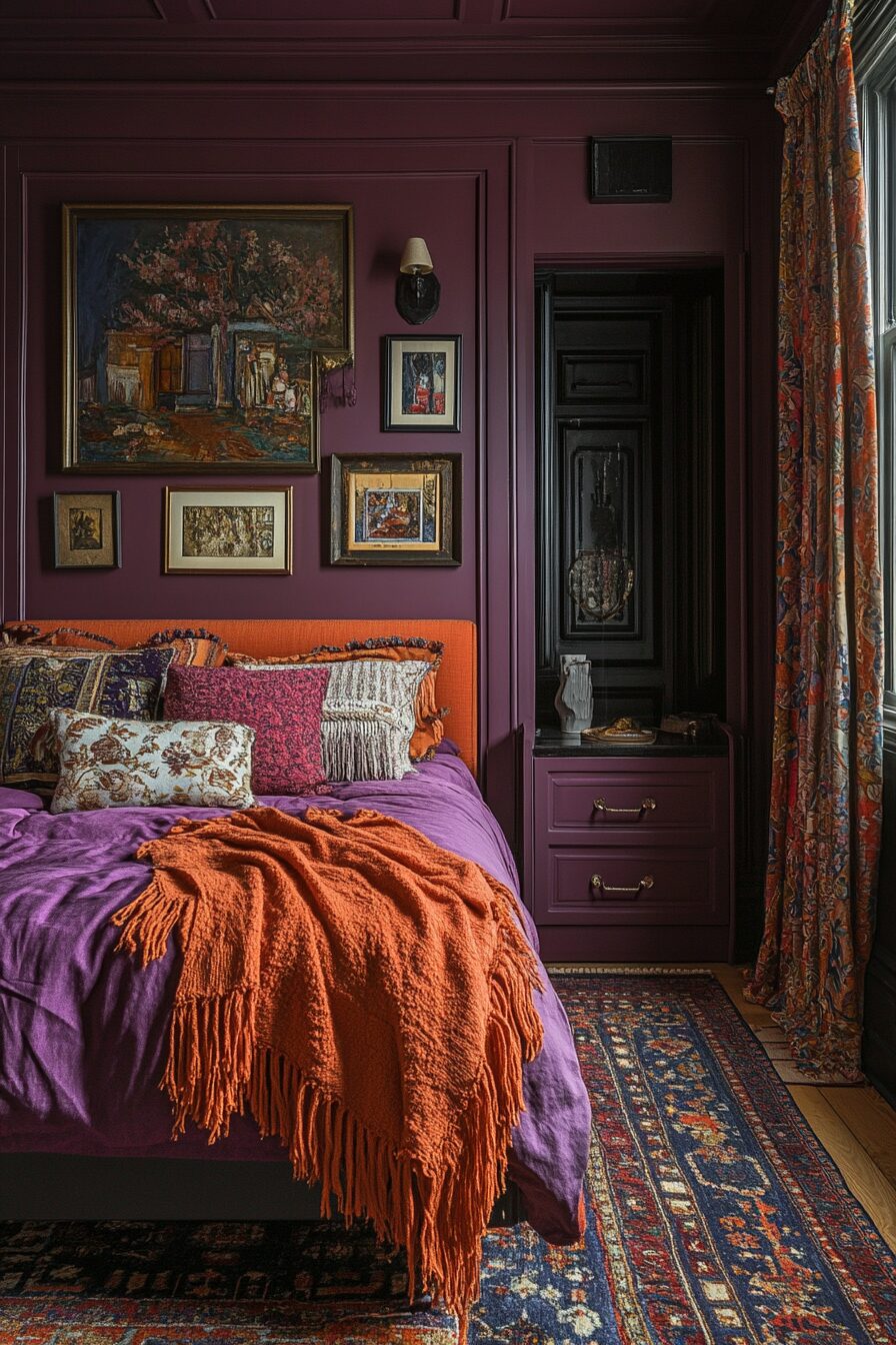 29 Small Maximalist Bedroom Ideas for a Fun and Eclectic Bedroom Makeover 28 Small Maximalist Bedroom
