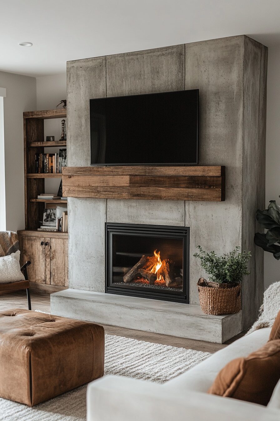 29 Farmhouse Fireplace Ideas to Bring Classic Warmth and Style into Your Space 21 Farmhouse Fireplace