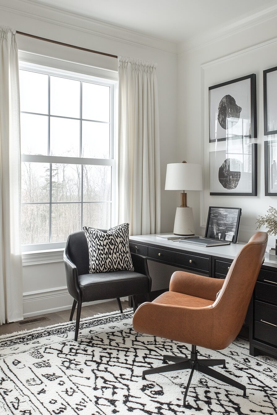 29 Elegant Home Office Ideas to Add Timeless Style and Practicality to Your Office 2 Elegant home office