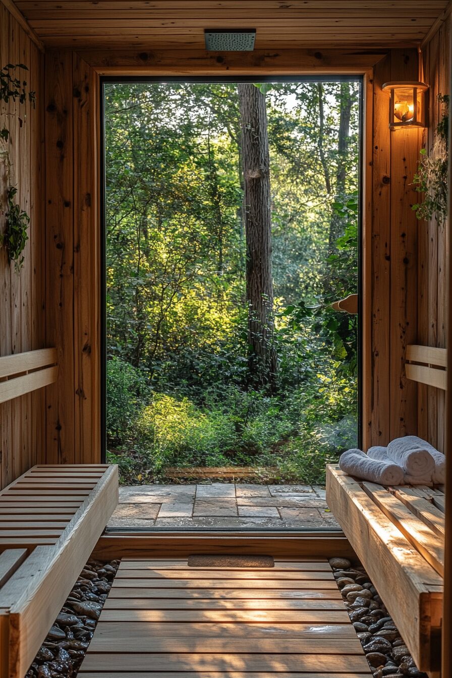 29 Sauna Ideas to Make Your Home Feel Like a Spa Escape 4 sauna ideas