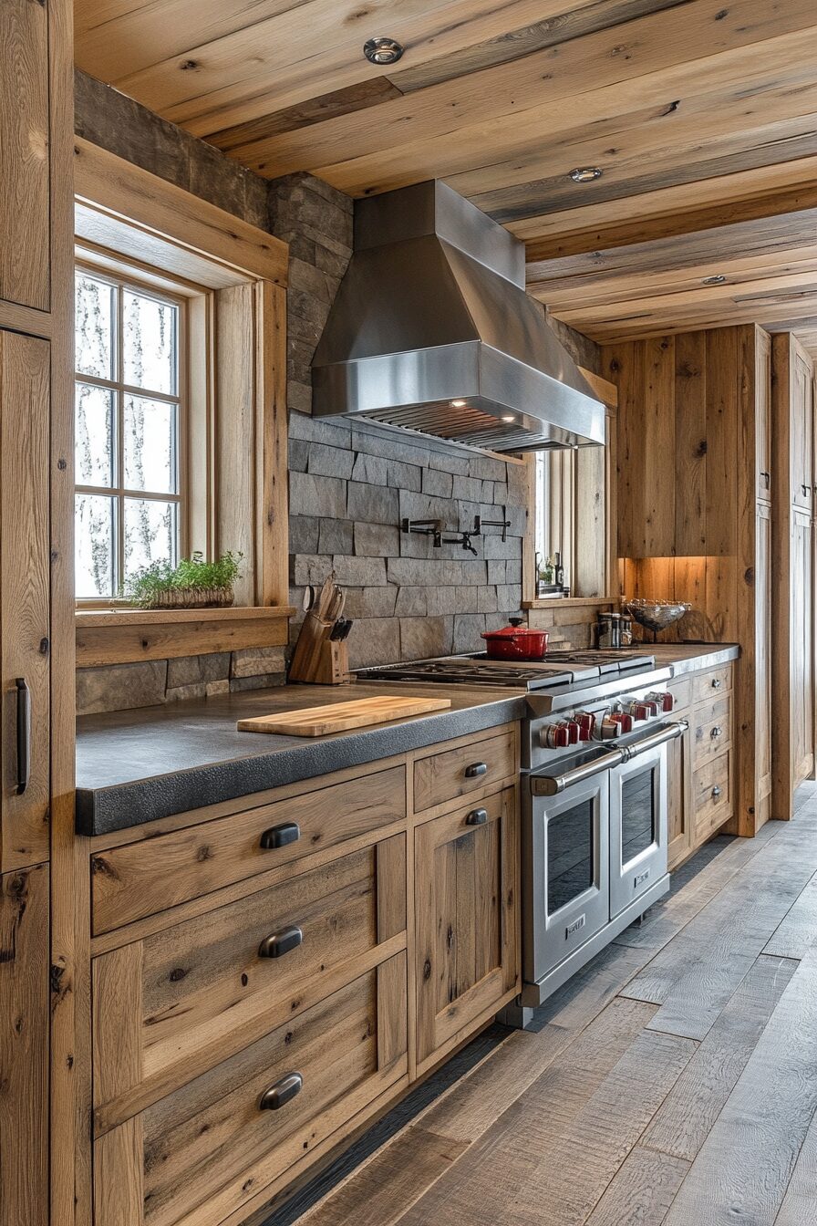 19 Rustic Kitchen Cabinets to Create the Perfect Blend of Style and Comfort 10 rustic kitchen cabinets