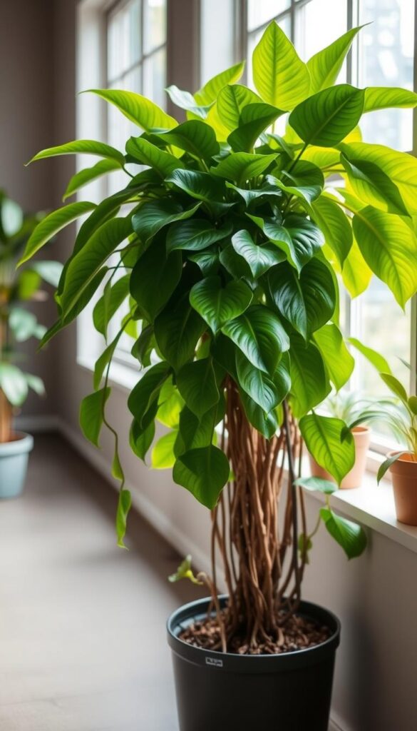 Philodendron Serpens in ideal conditions Philodendron Serpens in ideal conditions