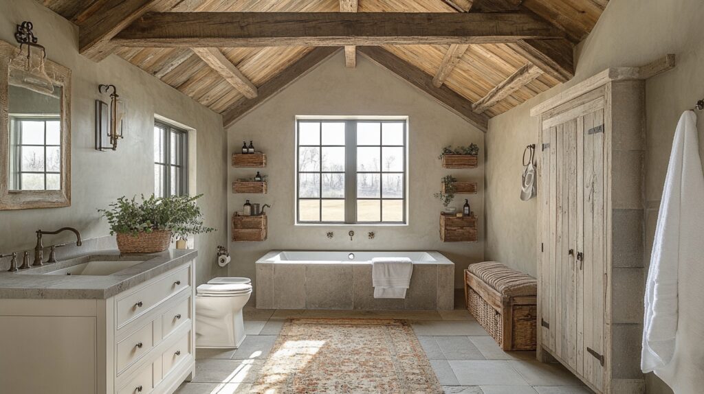 29 Rustic Wet Room Ideas to Infuse Your Space with Warmth and Character 5 Rustic Wet Room Ideas