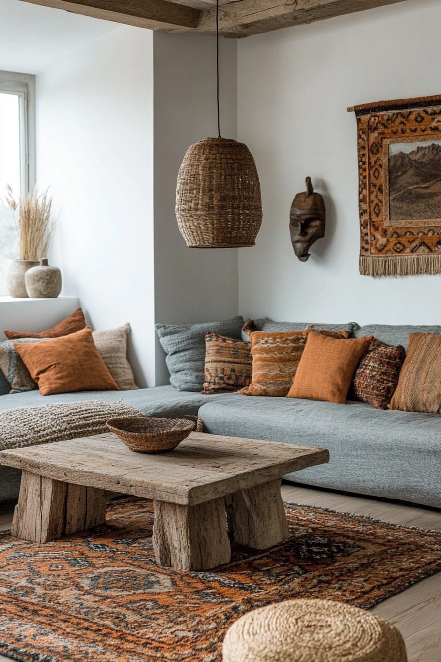 29 Earthy Boho Decor Ideas to Create a Relaxing, Nature-Inspired Home 2 earthy boho decor