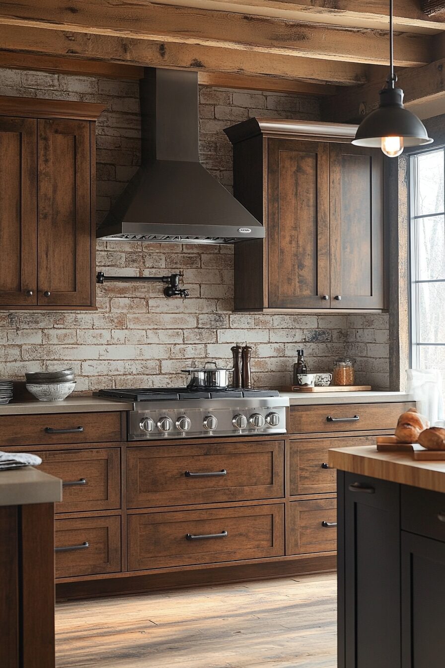 19 Brown Kitchen Cabinets for a Cozy and Timeless Kitchen Makeover 8 brown kitchen cabinets