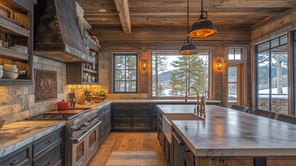 29 Little Cabin Kitchen Ideas to Bring Rustic Charm to Your Cooking Area 6 little cabin kitchen