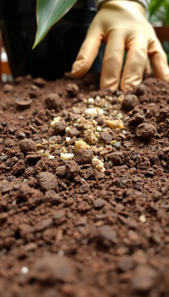 soil and potting mix soil and potting mix