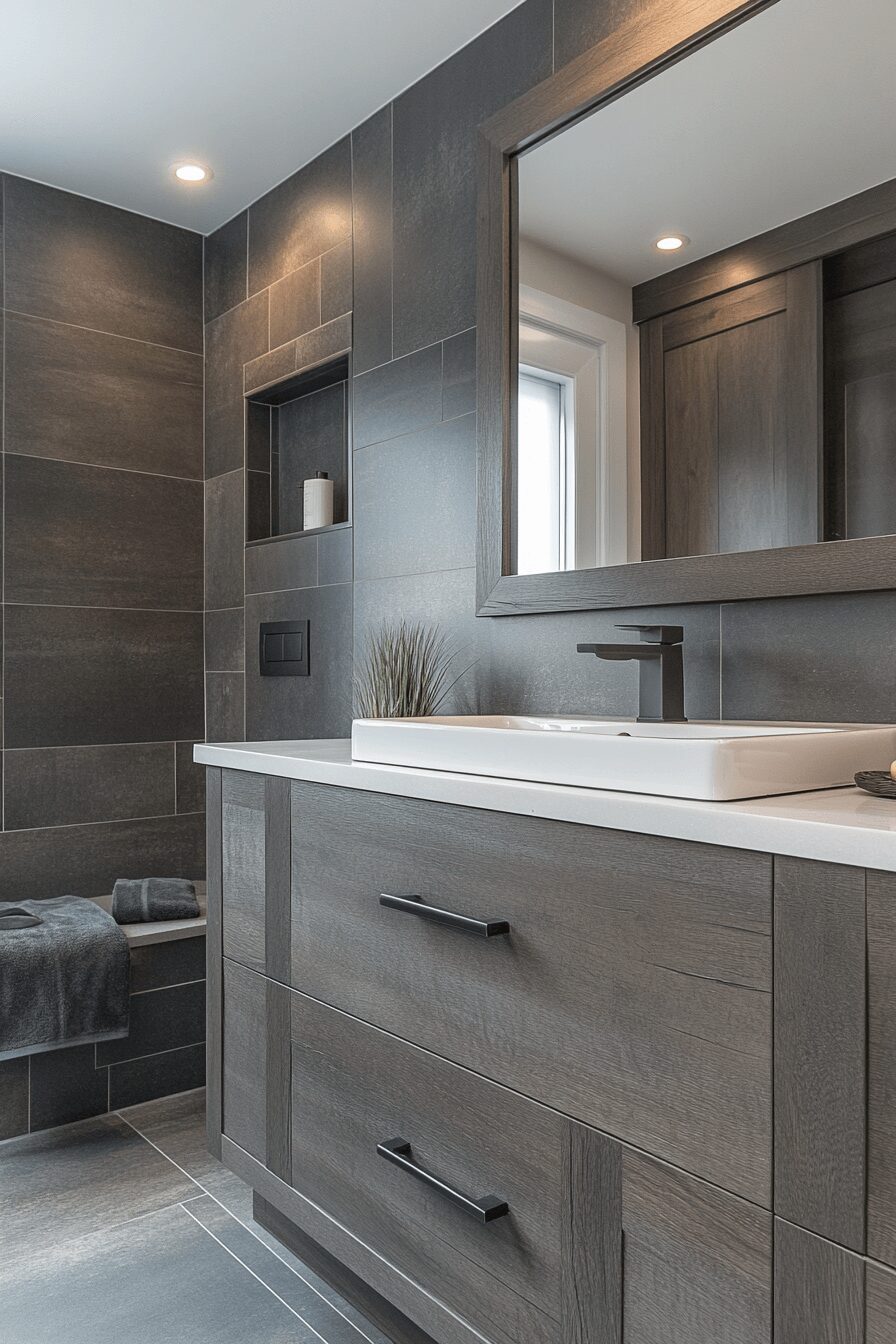 29 Monochromatic Bathroom Ideas to Refresh and Revitalize Your Bathroom 11 monochromatic bathroom