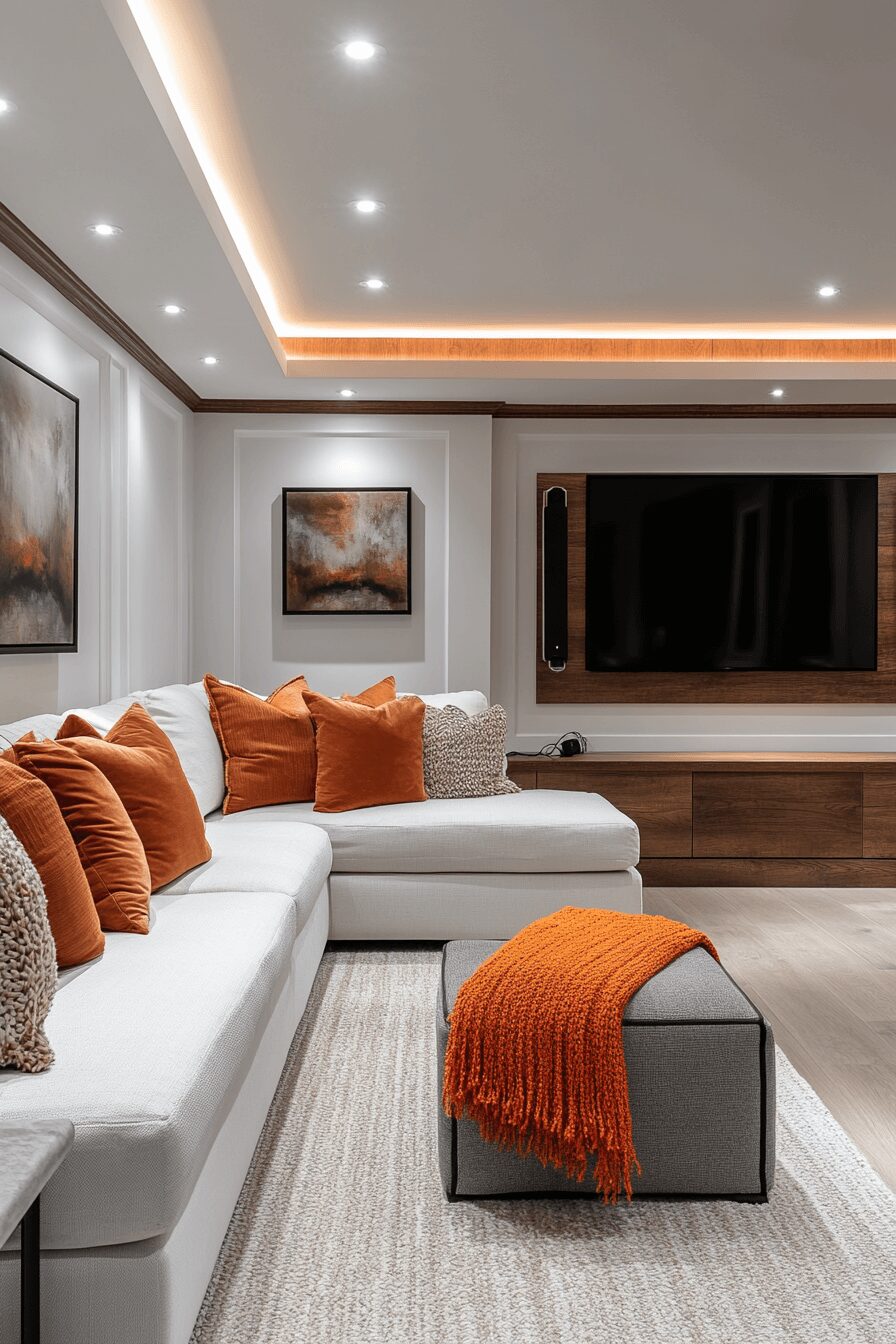 29 Basement Family Room Ideas for an Elegant and Practical Family Space 12 basement family room