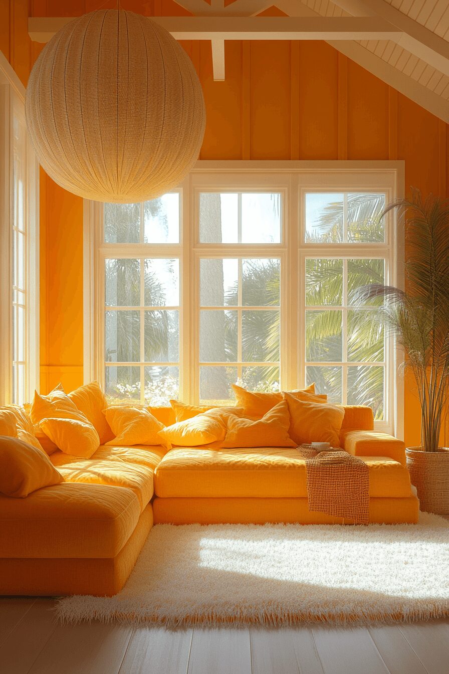 29 Monochromatic Living Room Ideas for a Bold and Beautiful Transformation 13 monochromatic living room