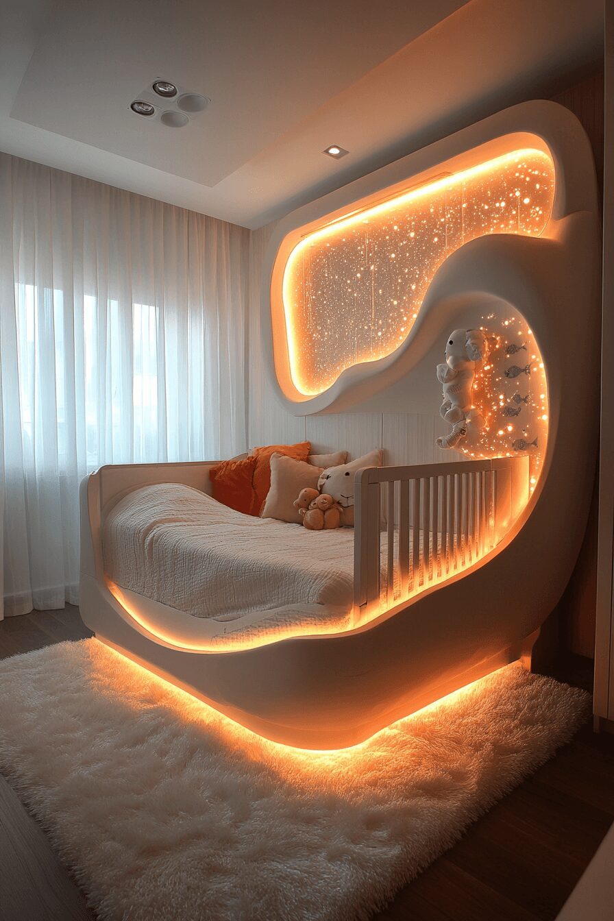 29 Contemporary Nursery Ideas for a Dreamy and Stylish Baby Room 14 contemporary nursery