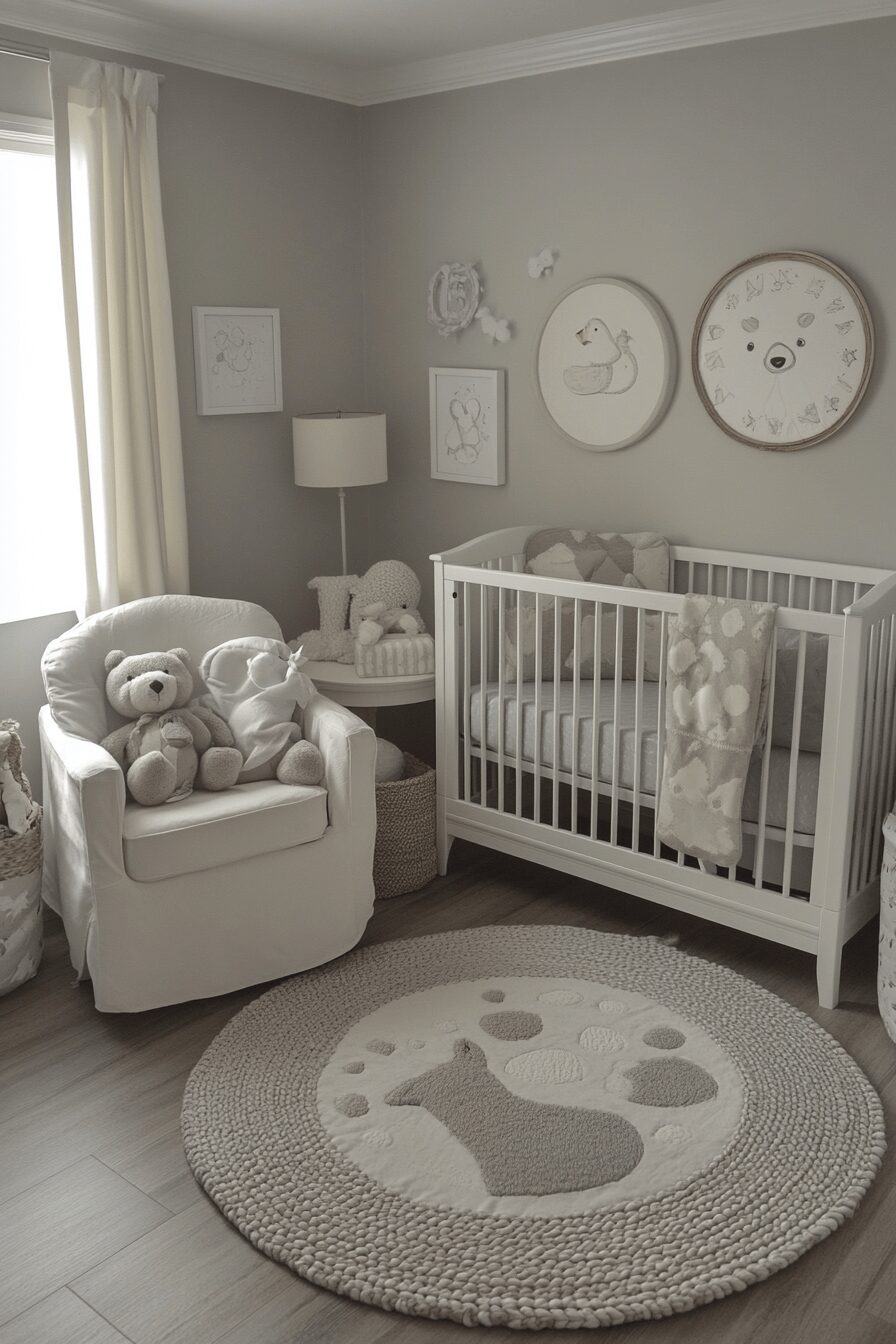 29 Grey and White Interior Design Ideas to Create a Timeless Look 14 Grey and white interior design