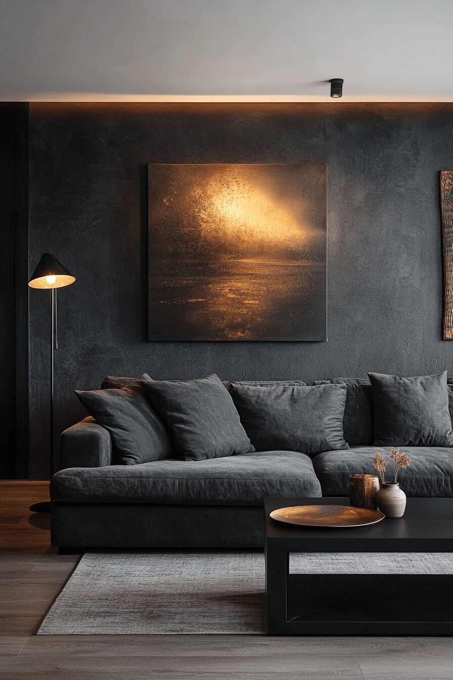 29 Grey Minimalist Living Room Ideas That Exude Calm and Clarity 16 Grey minimalist living room