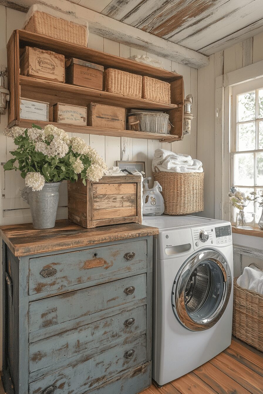 29 Antique Farmhouse Decor Ideas for a Perfectly Charming Living Space 17 antique farmhouse Decor