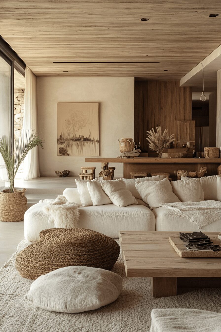 29 Monochromatic Living Room Ideas for a Bold and Beautiful Transformation 17 monochromatic living room