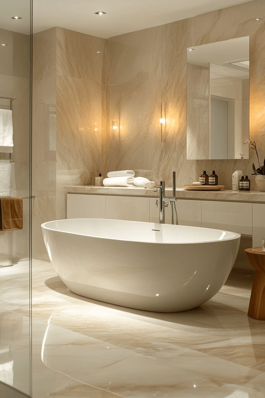29 Contemporary Bathroom Ideas to Create the Ultimate Relaxing Sanctuary 17 contemporary bathroom