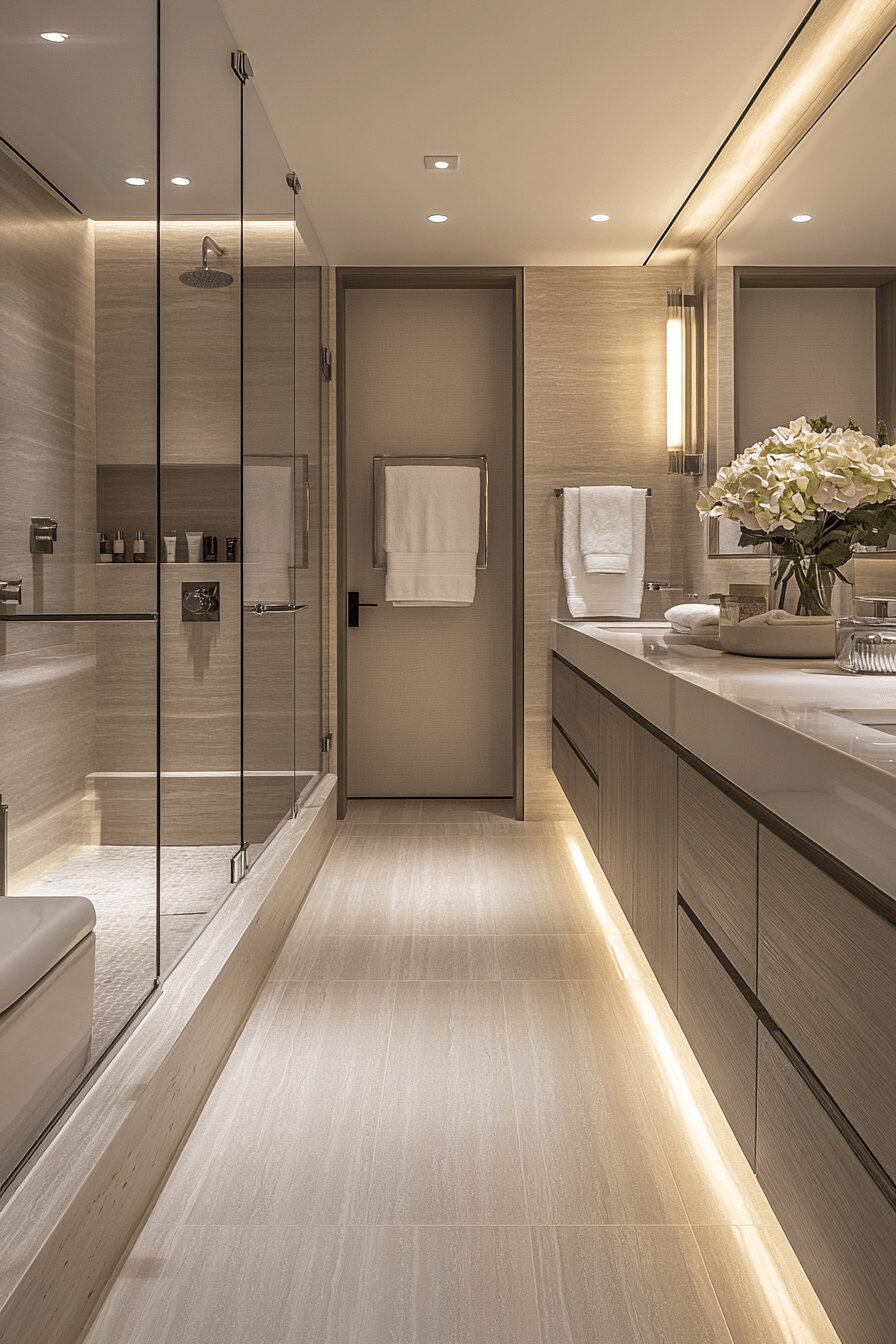 29 Contemporary Bathroom Ideas to Create the Ultimate Relaxing Sanctuary 18 contemporary bathroom