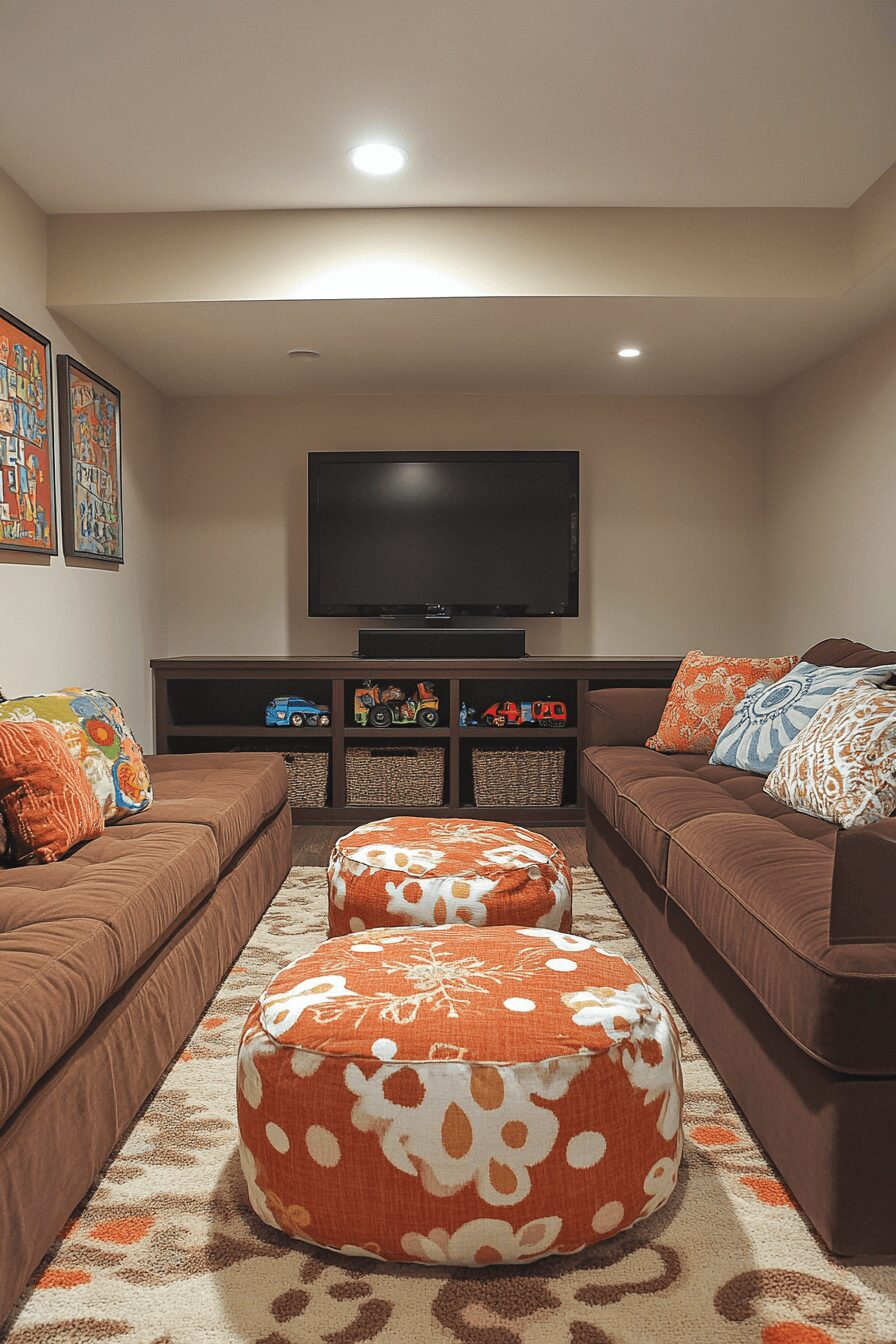 29 Basement Inspiration Ideas That Will Boost Your Home’s Value 19 Basement Inspiration