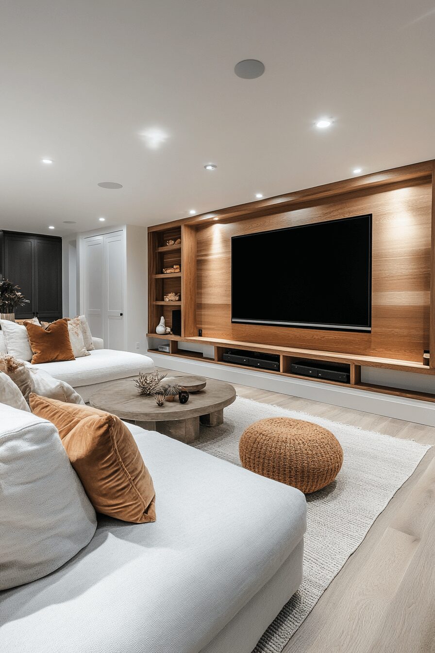 29 Basement Family Room Ideas for an Elegant and Practical Family Space 2 basement family room