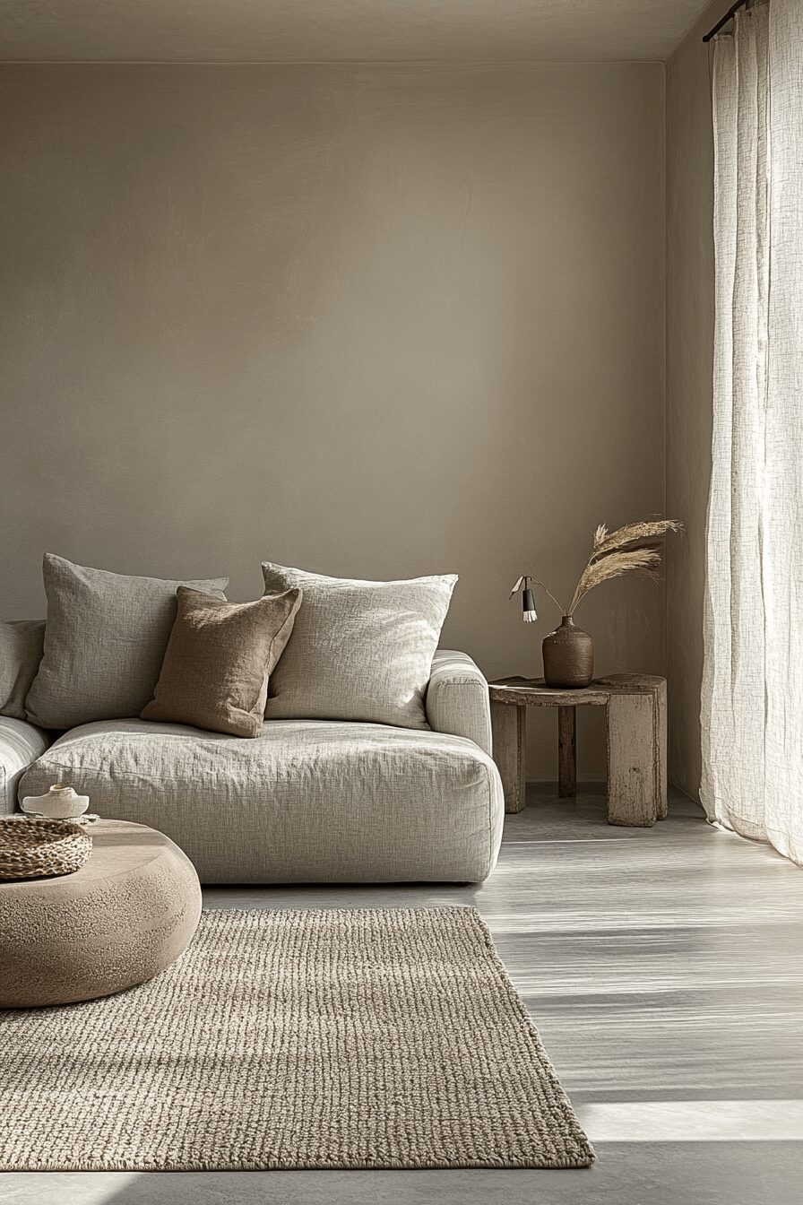 29 Grey Minimalist Living Room Ideas That Exude Calm and Clarity 21 Grey minimalist living room