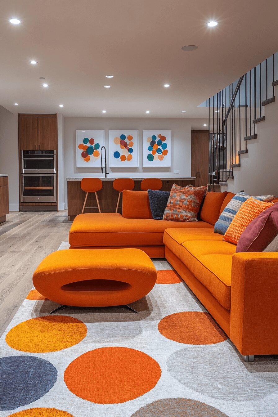 29 Basement Family Room Ideas for an Elegant and Practical Family Space 22 basement family room