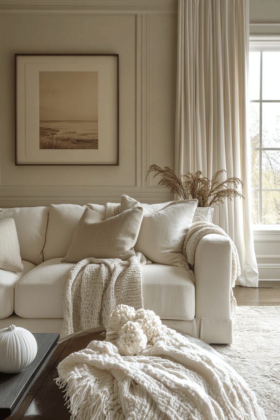 29 Monochromatic Living Room Ideas for a Bold and Beautiful Transformation 23 monochromatic living room
