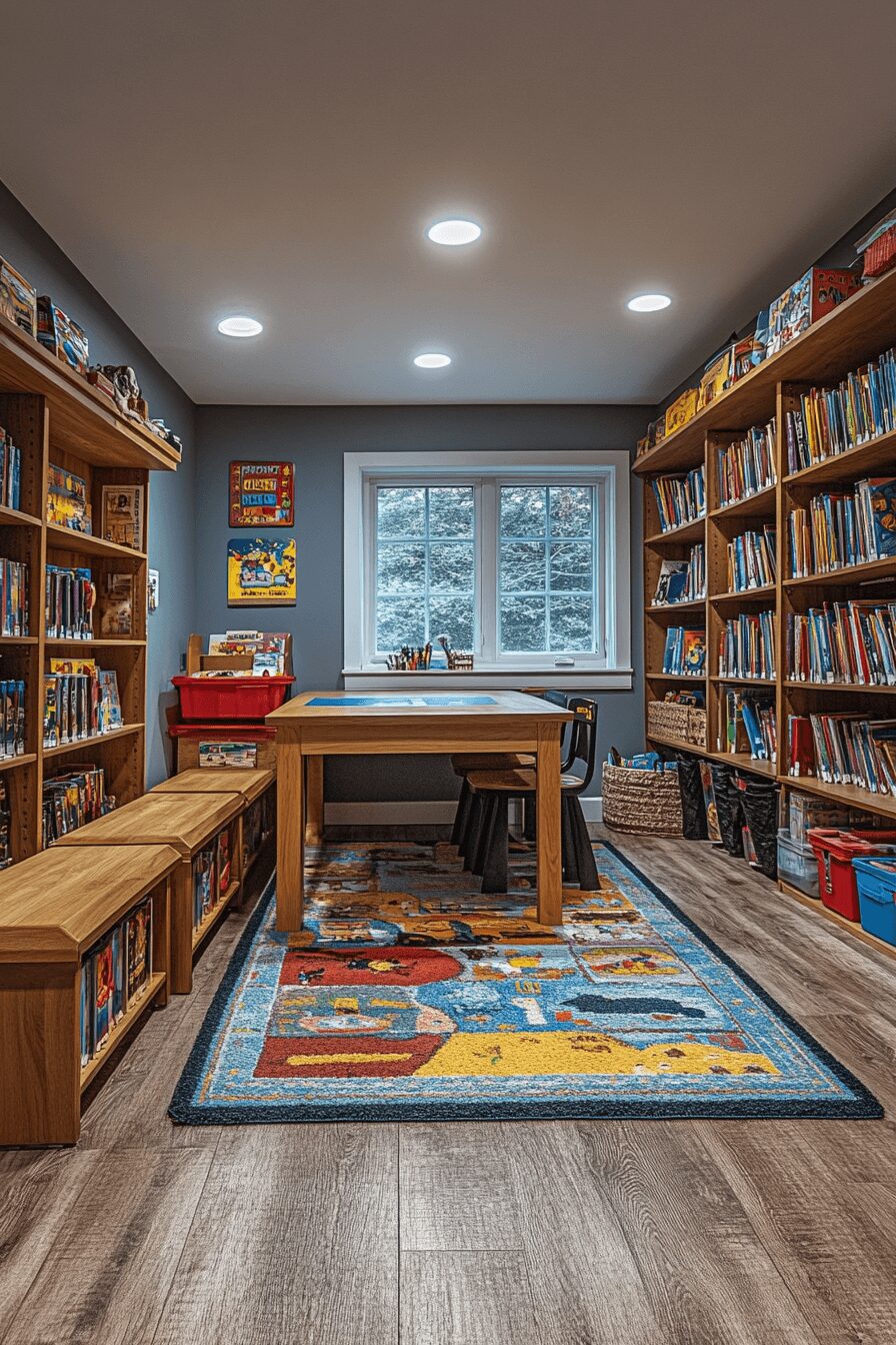 29 Basement Family Room Ideas for an Elegant and Practical Family Space 24 basement family room