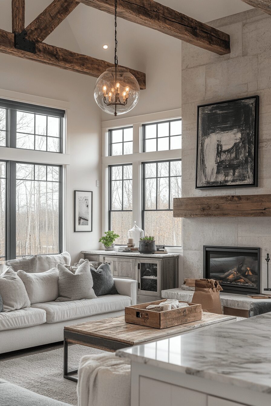 29 Contemporary Farmhouse Ideas to Revitalize Your Space with Charm 25 contemporary farmhouse