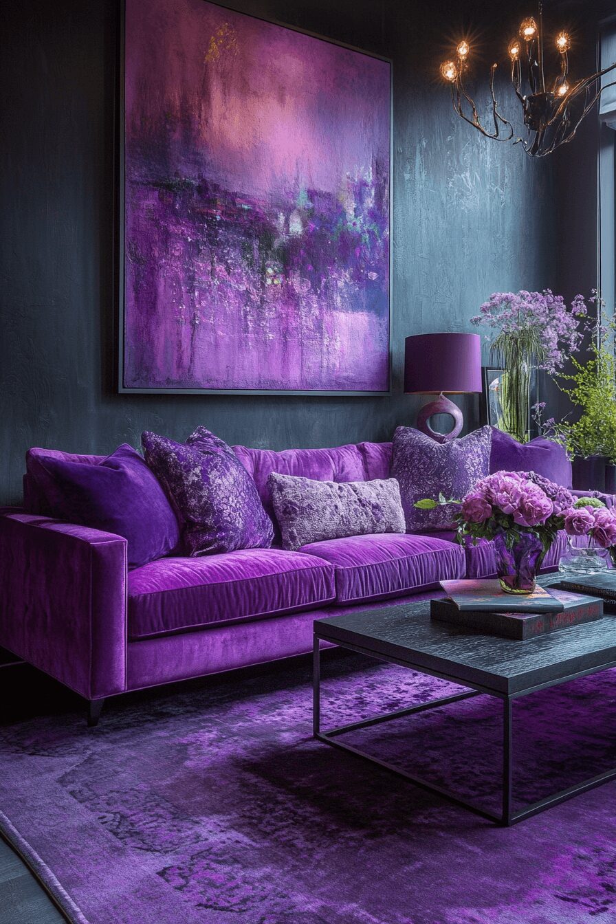 29 Monochromatic Living Room Ideas for a Bold and Beautiful Transformation 26 monochromatic living room