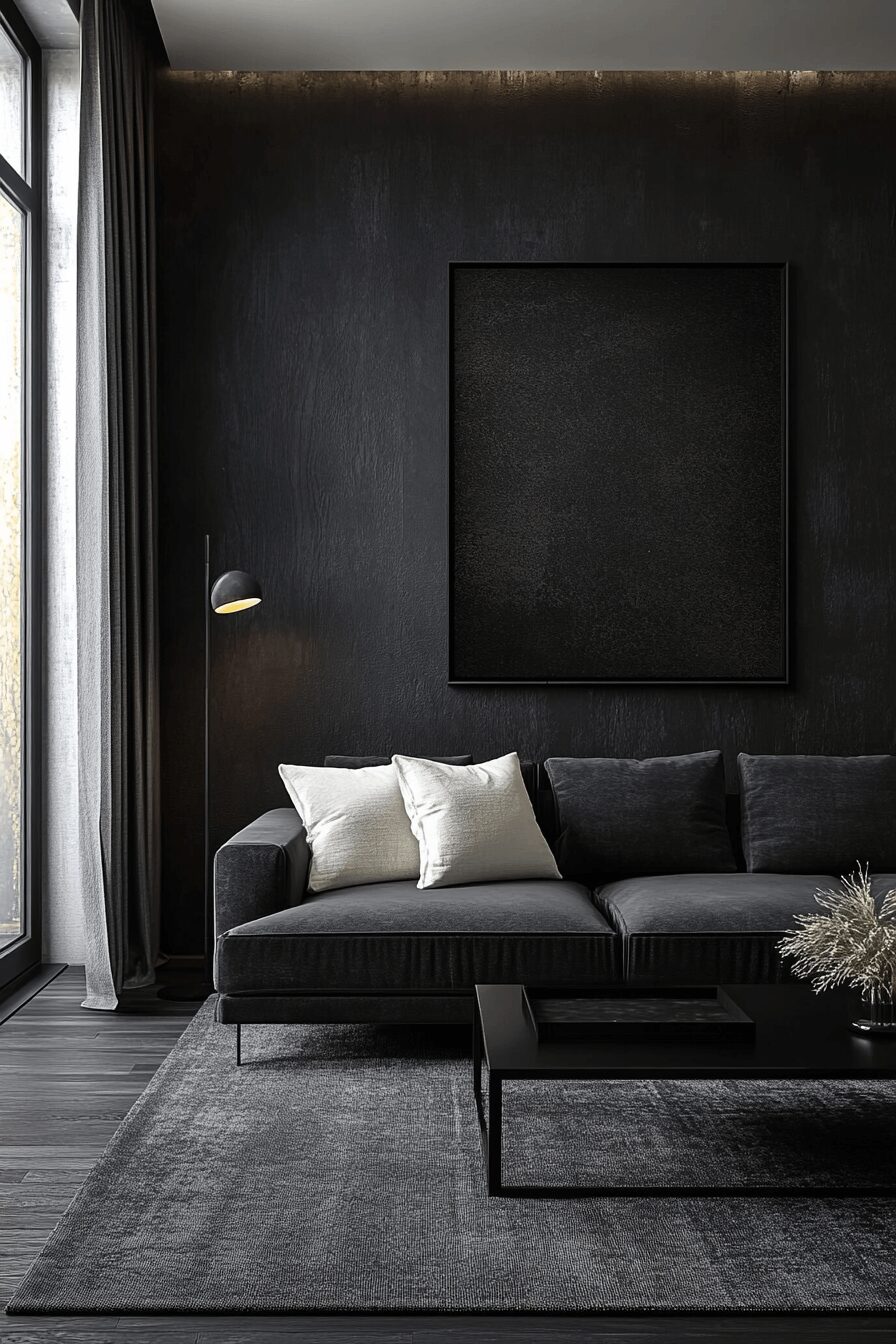 29 Grey Minimalist Living Room Ideas That Exude Calm and Clarity 26 Grey minimalist living room
