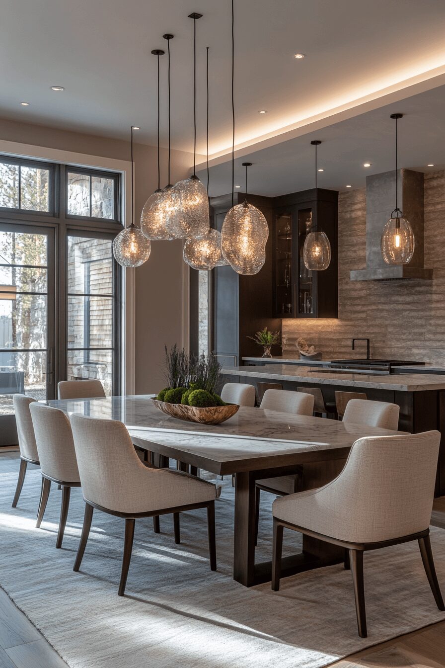 29 Contemporary Dining Room Ideas for a Perfectly Polished Dining Space 27 contemporary dining room