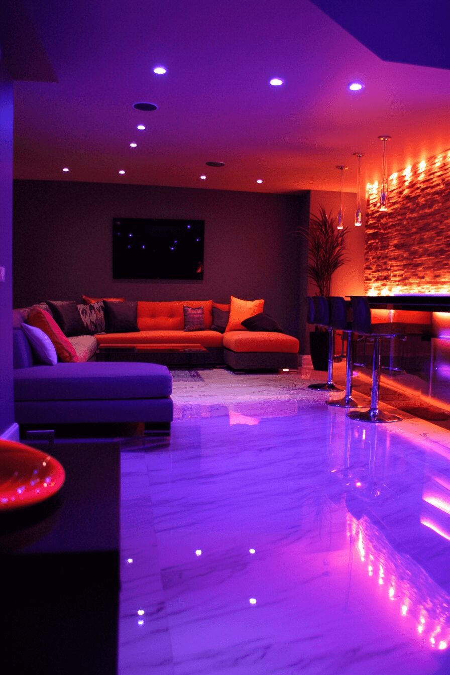 29 Basement Inspiration Ideas That Will Boost Your Home’s Value 28 Basement Inspiration