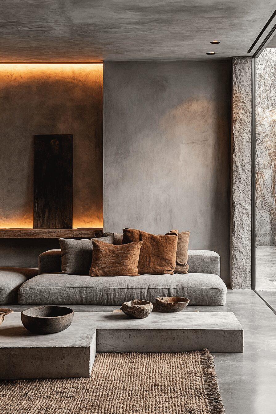29 Grey Minimalist Living Room Ideas That Exude Calm and Clarity 28 Grey minimalist living room