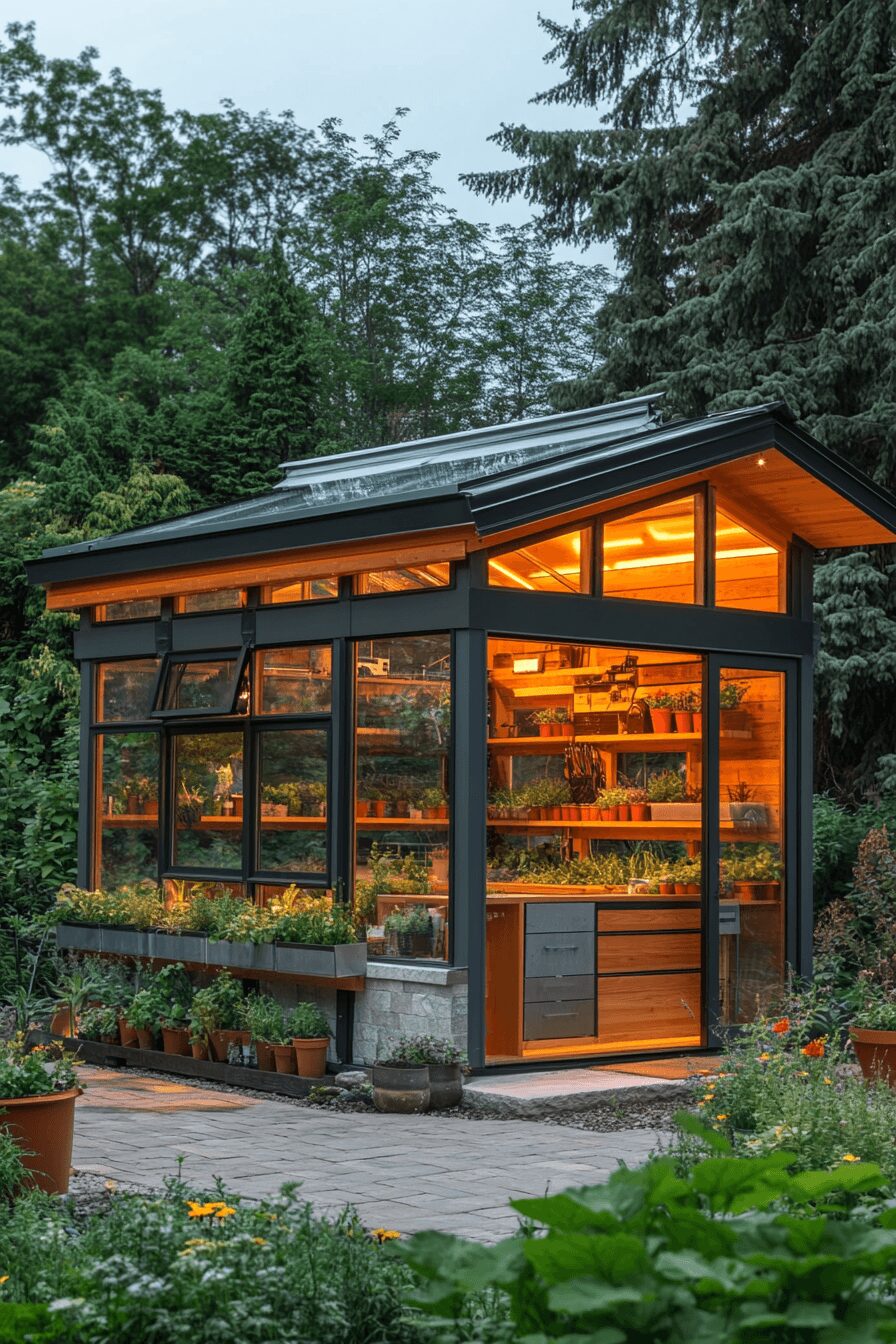 29 Contemporary Garden Rooms Ideas to Make Your Backyard Feel Like a Retreat 28 contemporary garden rooms