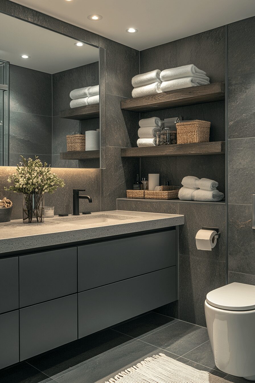 29 Monochromatic Bathroom Ideas to Refresh and Revitalize Your Bathroom 3 monochromatic bathroom