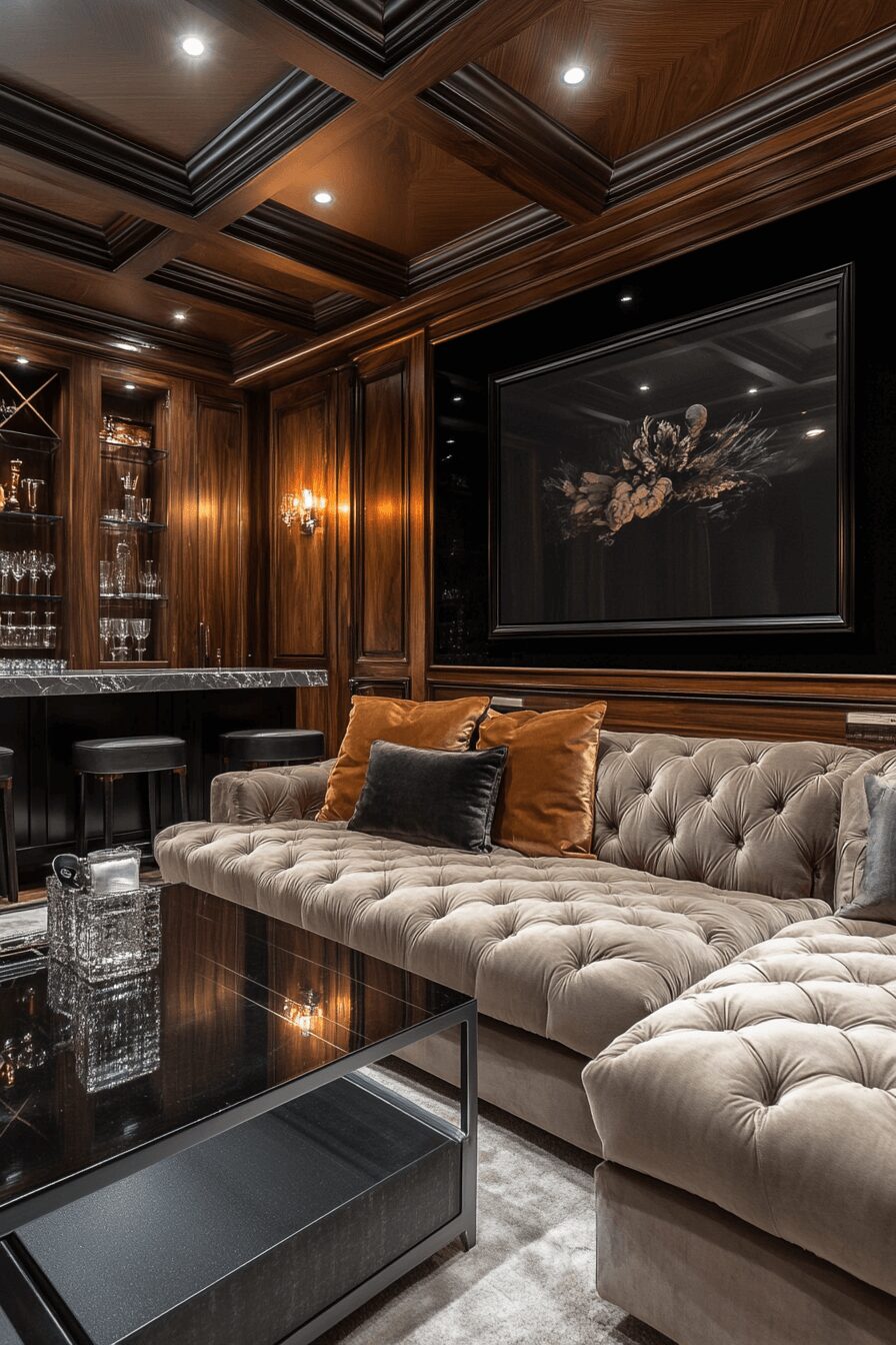 29 Basement Family Room Ideas for an Elegant and Practical Family Space 4 basement family room