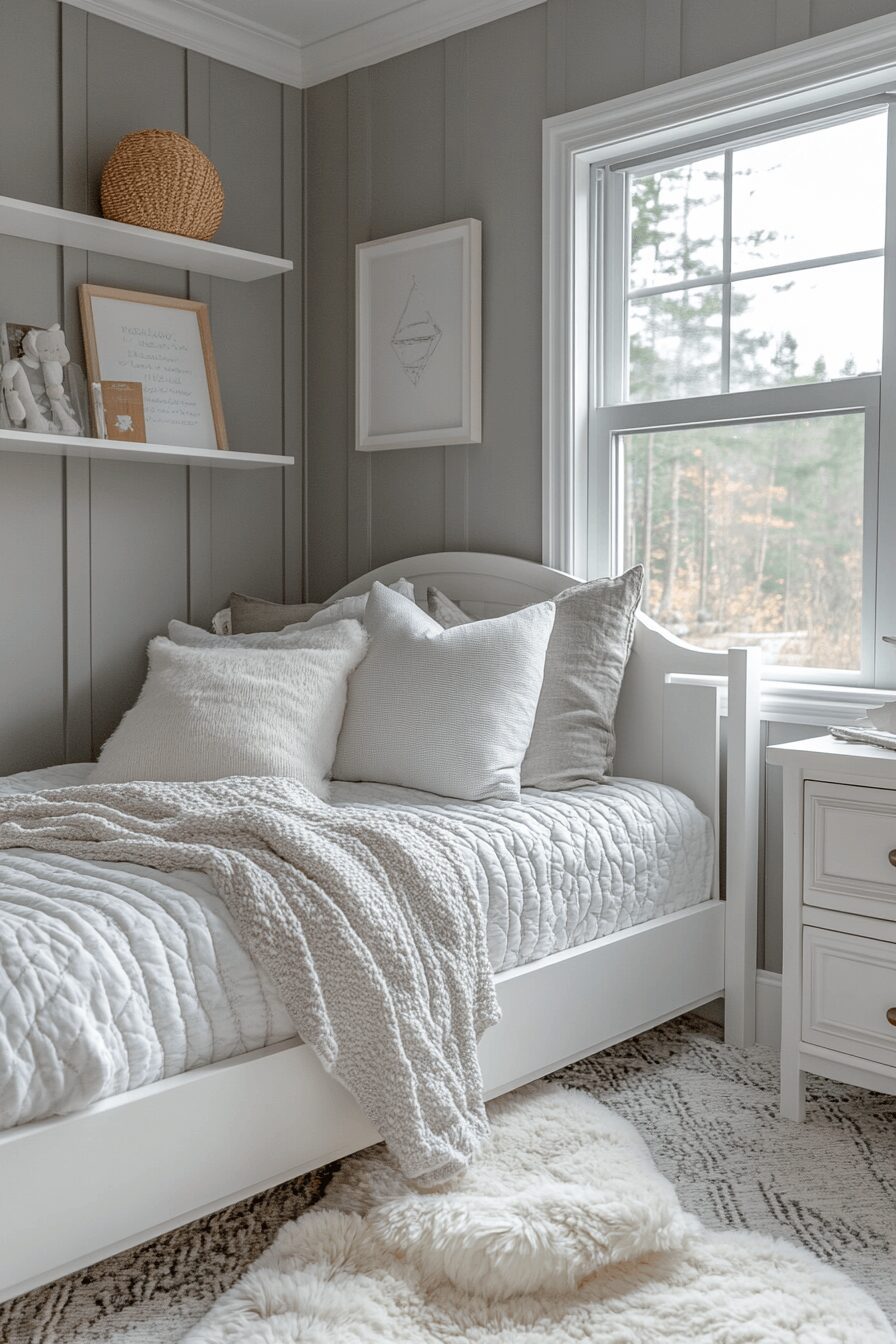 29 Grey and White Interior Design Ideas to Create a Timeless Look 5 Grey and white interior design