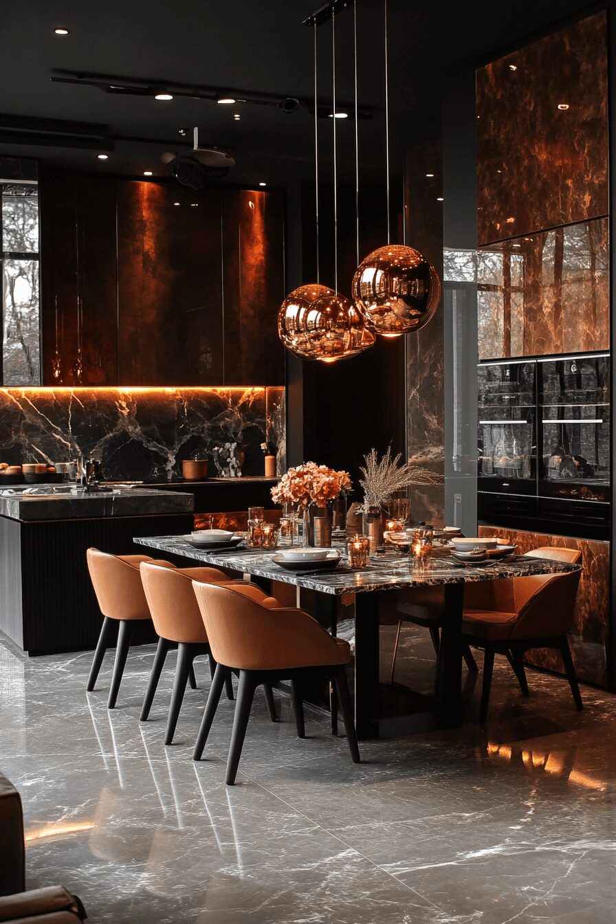 29 Contemporary Dining Room Ideas for a Perfectly Polished Dining Space 6 contemporary dining room