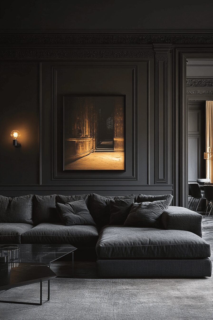 29 Grey Minimalist Living Room Ideas That Exude Calm and Clarity 7 Grey minimalist living room