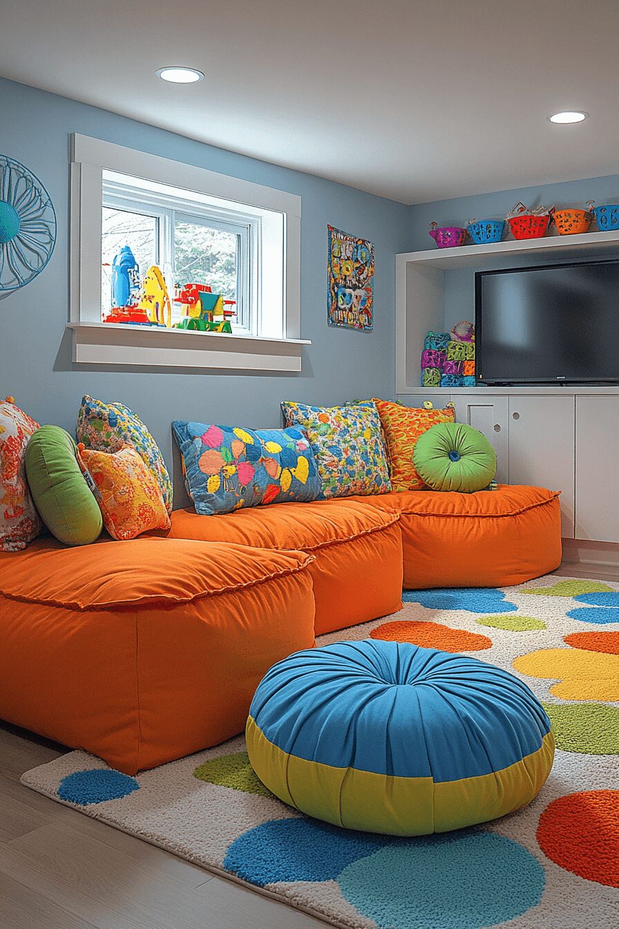 29 Basement Family Room Ideas for an Elegant and Practical Family Space 7 basement family room