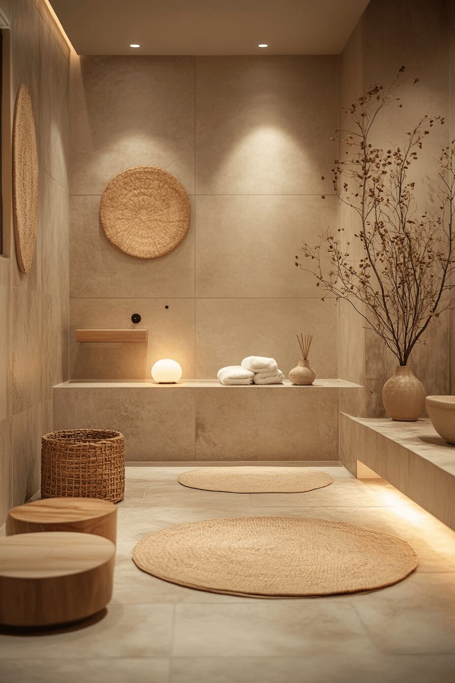 29 Monochromatic Bathroom Ideas to Refresh and Revitalize Your Bathroom 7 monochromatic bathroom