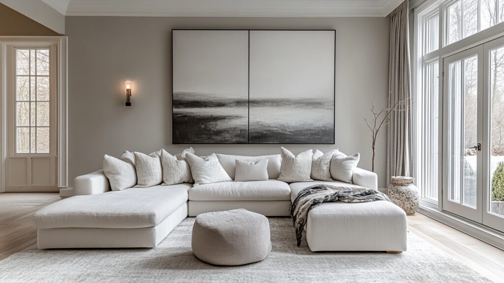 29 Grey Minimalist Living Room Ideas That Exude Calm and Clarity 5 Grey minimalist living room